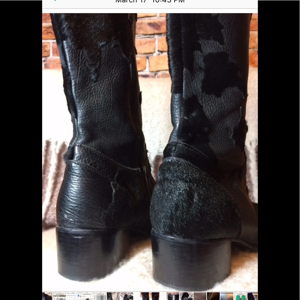 ❤️🌈🍀Attilio Giusti Leombruni Calf Hair boot - Picture 2 of 9